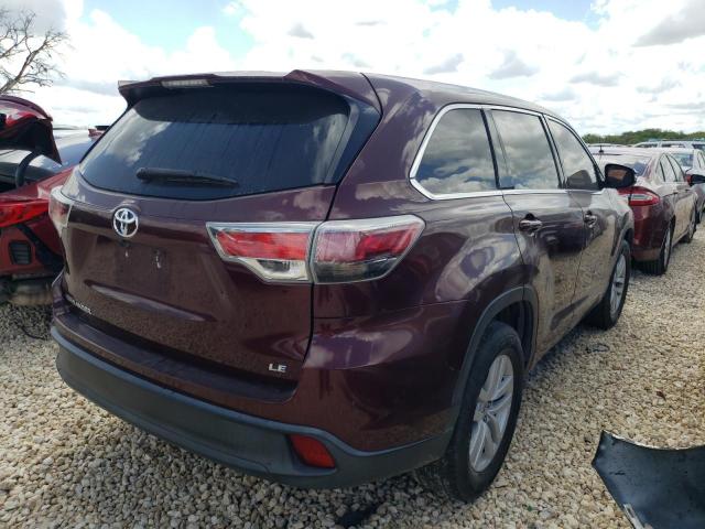 Photo 4 from auction – 2015 TOYOTA HIGHLANDER with VIN 5TDZKRFH2FS068552