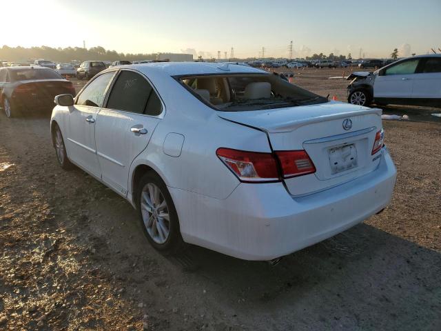 Photo 3 from auction – 2012 LEXUS ES 350 with VIN JTHBK1EG6C2483807