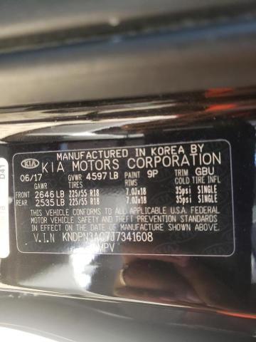 Photo 10 from auction – 2018 KIA SPORTAGE E with VIN KNDPN3AC7J7341608