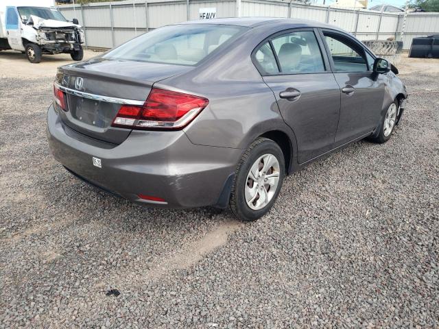 Photo 4 from auction – 2013 HONDA CIVIC LX with VIN 19XFB2F55DE037948