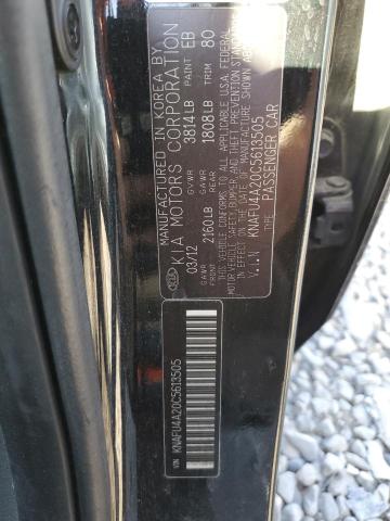 Photo 10 from auction – 2012 KIA FORTE EX with VIN KNAFU4A20C5613505