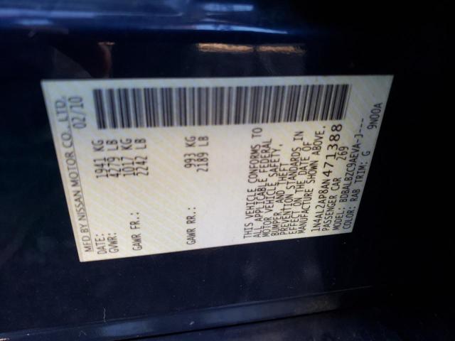 Photo 10 from auction – 2010 NISSAN ALTIMA BAS with VIN 1N4AL2AP8AN471388