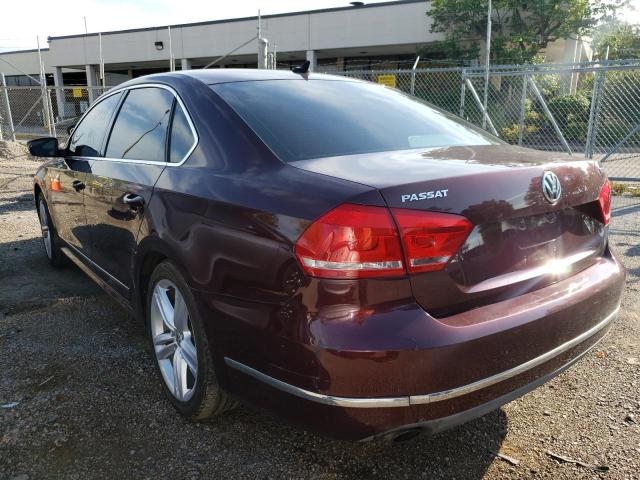Photo 3 from auction – 2014 VOLKSWAGEN PASSAT SEL with VIN 1VWCS7A32EC063502