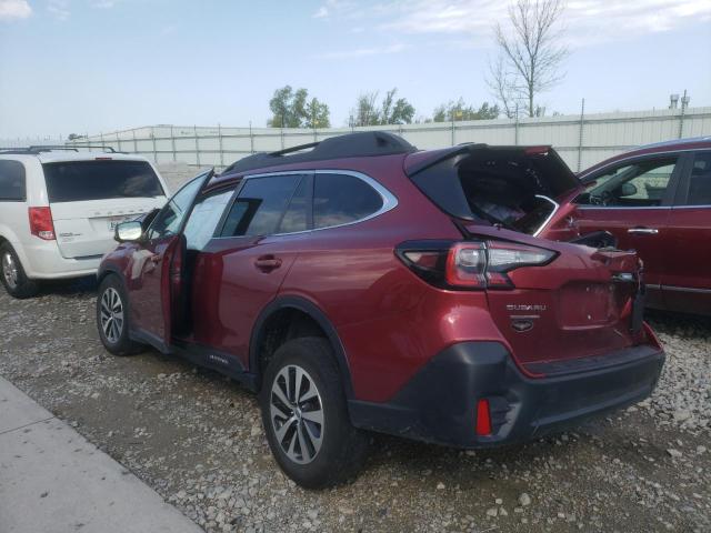 Photo 3 from auction – 2021 SUBARU OUTBACK PR with VIN 4S4BTAFC0M3112093