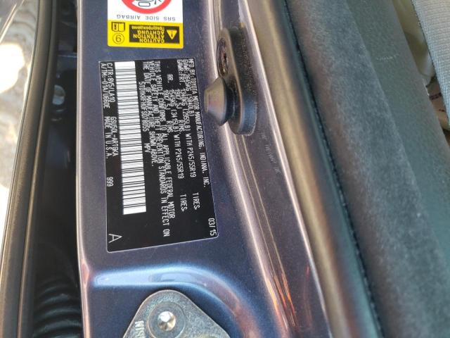 Photo 10 from auction – 2015 TOYOTA HIGHLANDER with VIN 5TDYKRFH0FS078055