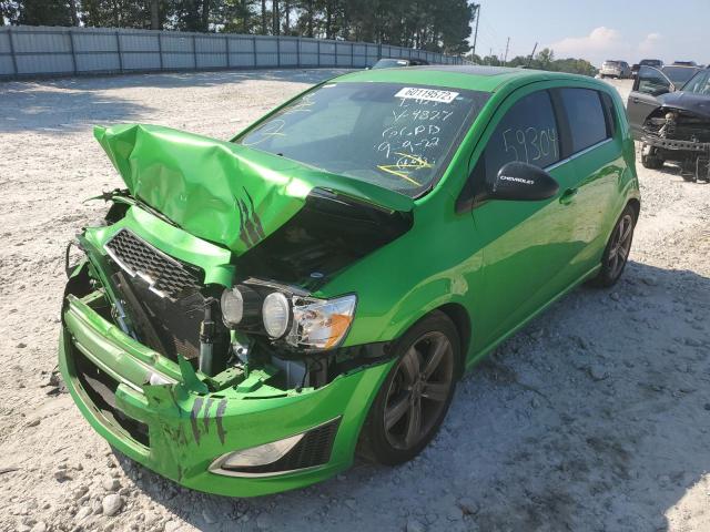 Photo 2 from auction – 2015 CHEVROLET SONIC RS with VIN 1G1JH6SB1F4199827