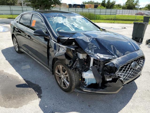 Photo 1 from auction – 2018 HYUNDAI SONATA SPO with VIN 5NPE34AF2JH662450