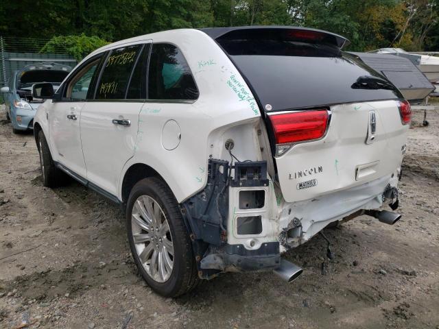 Photo 3 from auction – 2011 LINCOLN MKX with VIN 2LMDJ8JK6BBJ11540