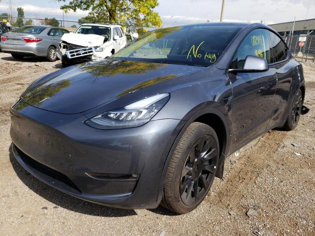 Photo 2 from auction – 2022 TESLA MODEL Y with VIN 7SAYGAEEXNF381487