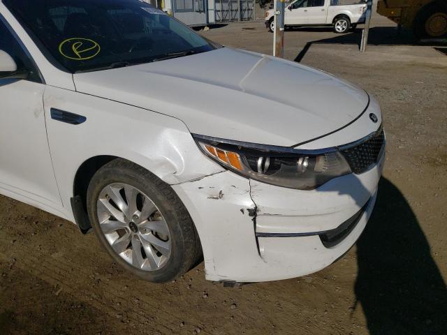 Photo 9 from auction – 2016 KIA OPTIMA EX with VIN 5XXGU4L35GG031950