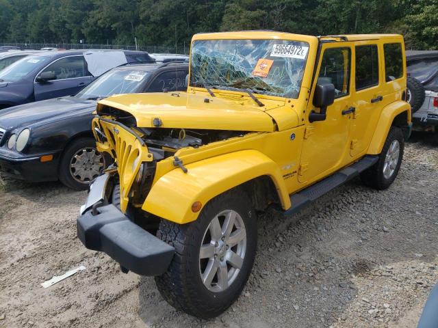 Photo 2 from auction – 2015 JEEP WRANGLER U with VIN 1C4BJWEG7FL667217