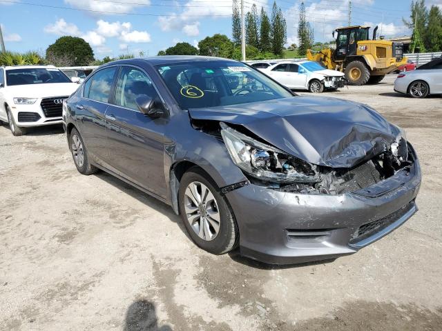 HONDA ACCORD LX 2015 with VIN 1HGCR2F36FA033444 - Photo from auction