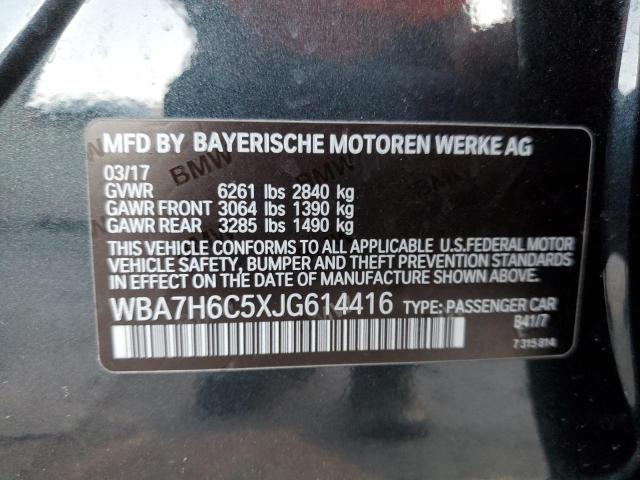 Photo 10 from auction – 2018 BMW M760 XI with VIN WBA7H6C5XJG614416