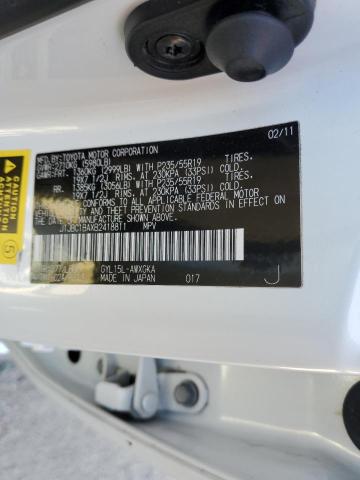 Photo 10 from auction – 2011 LEXUS RX 450 with VIN JTJBC1BAXB2418811