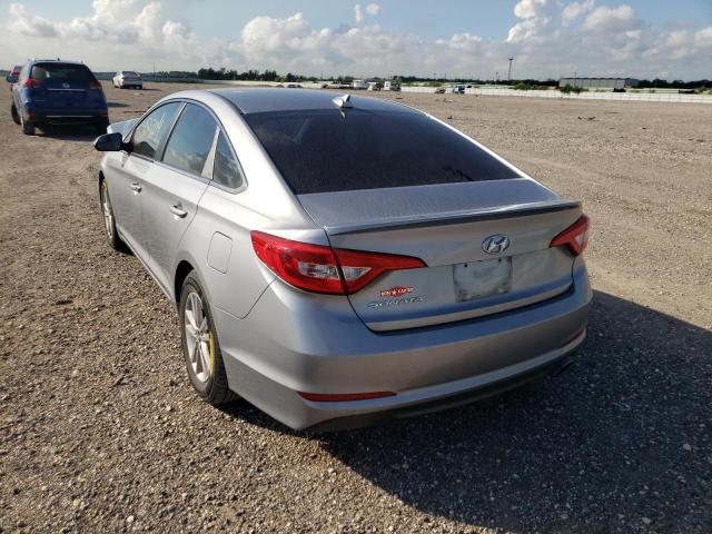 Photo 3 from auction – 2017 HYUNDAI SONATA SE with VIN 5NPE24AF6HH437476
