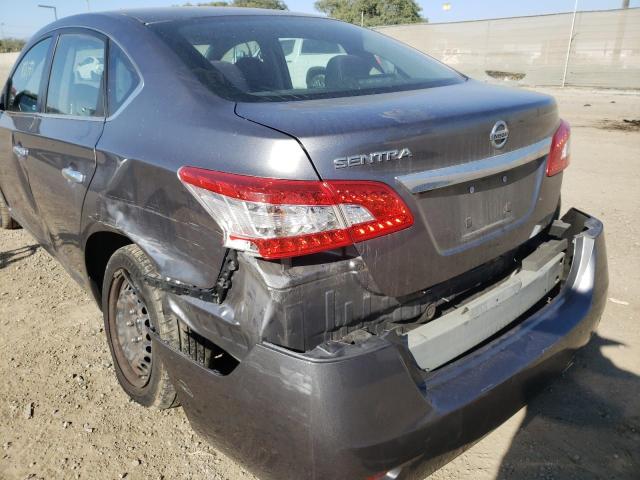 Photo 9 from auction – 2015 NISSAN SENTRA S with VIN 3N1AB7AP3FY218910