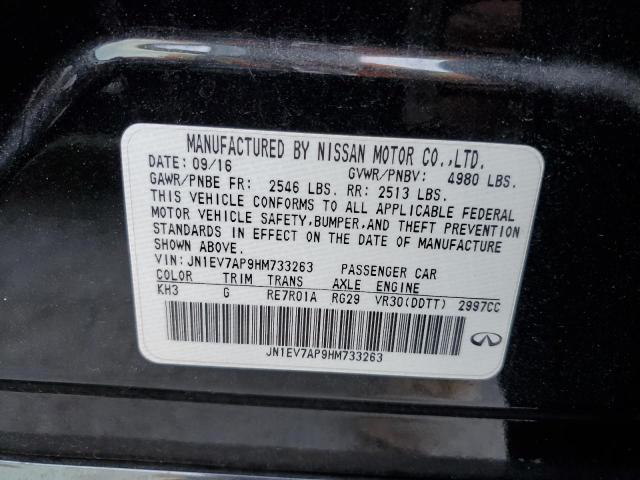 Photo 10 from auction – 2017 INFINITI Q50 PREMIU with VIN JN1EV7AP9HM733263