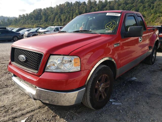 Photo 2 from auction – 2005 FORD F150 with VIN 1FTPX02575KE59766