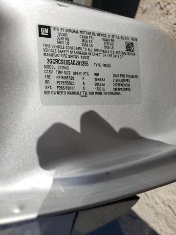 Photo 10 from auction – 2010 CHEVROLET SILVERADO with VIN 3GCRCSE05AG291286
