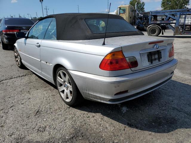 Photo 3 from auction – 2001 BMW 325 CI with VIN WBABS33481JY57145