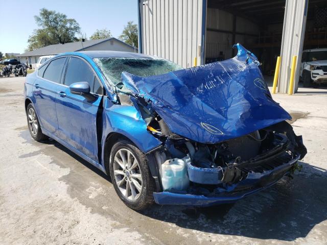 FORD FUSION SE 2017 with VIN 3FA6P0H75HR184554 - Photo from auction