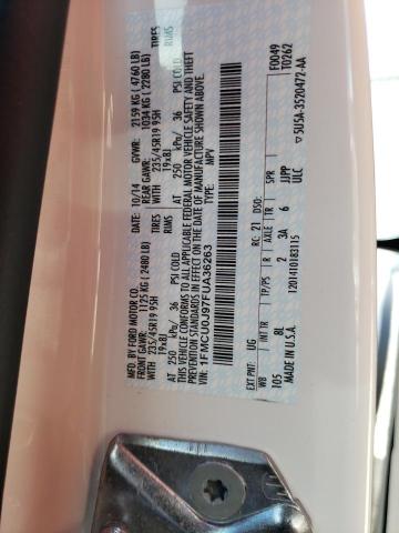 Photo 10 from auction – 2015 FORD ESCAPE TIT with VIN 1FMCU0J97FUA36263