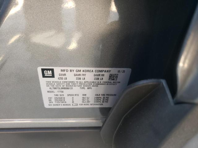 Photo 10 from auction – 2021 CHEVROLET TRAILBLAZE with VIN KL79MTSL9MB086131