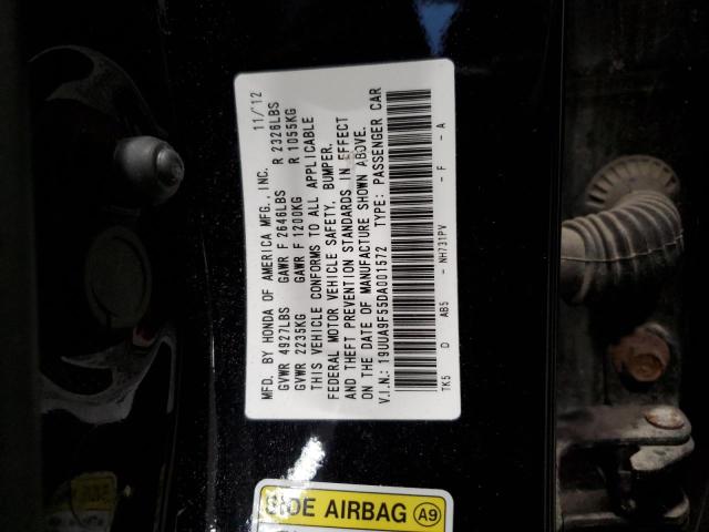 Photo 10 from auction – 2013 ACURA TL TECH with VIN 19UUA9F55DA001572