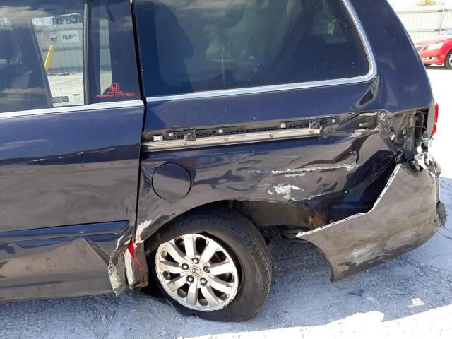 Photo 9 from auction – 2008 HONDA ODYSSEY EX with VIN 5FNRL38778B016582