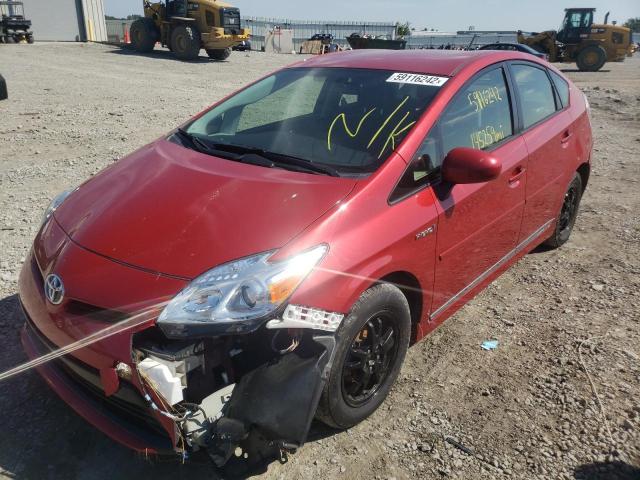 Photo 2 from auction – 2012 TOYOTA PRIUS with VIN JTDKN3DU6C5537603