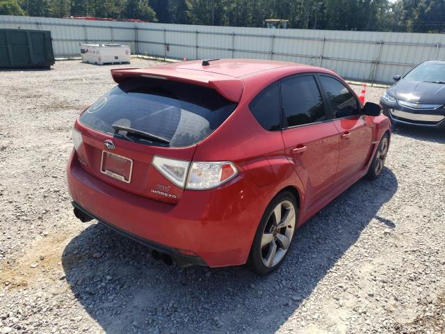 Photo 4 from auction – 2008 SUBARU IMPREZA WR with VIN JF1GR89608L820654