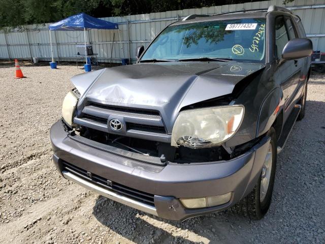 Photo 9 from auction – 2003 TOYOTA 4RUNNER LI with VIN JTEBU17R930011974