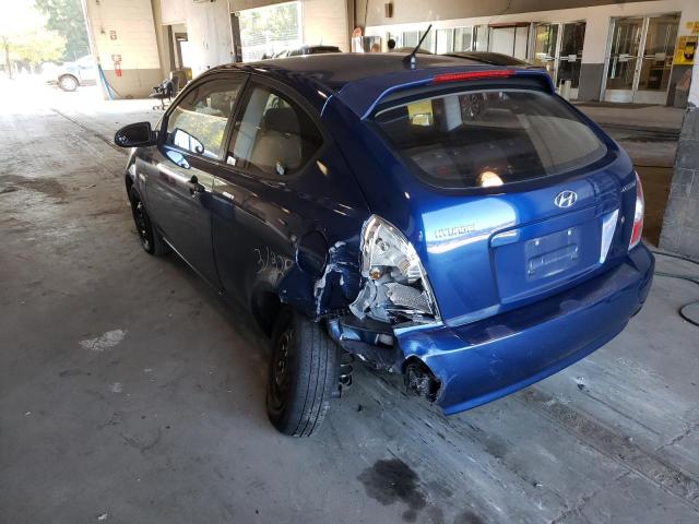 Photo 3 from auction – 2007 HYUNDAI ACCENT GS with VIN KMHCM36C57U019839