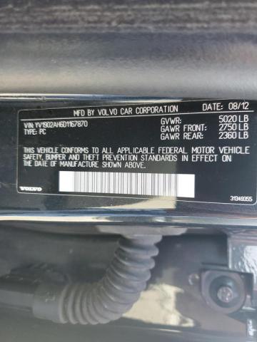 Photo 10 from auction – 2013 VOLVO S80 T6 with VIN YV1902AH6D1167870