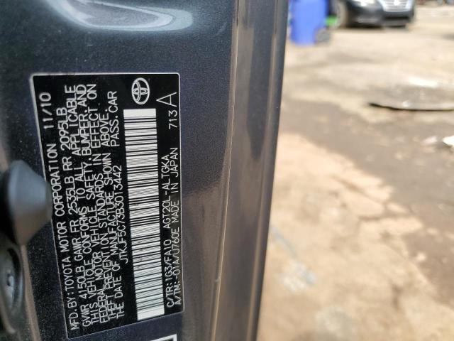 Photo 10 from auction – 2011 TOYOTA SCION TC with VIN JTKJF5C73B3013442