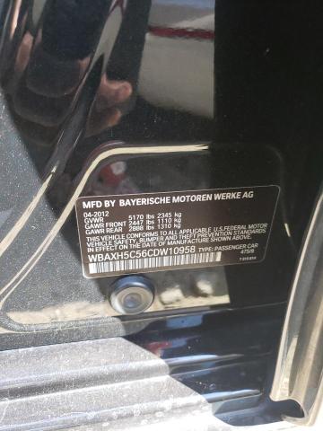 Photo 10 from auction – 2012 BMW 528 XI with VIN WBAXH5C56CDW10958