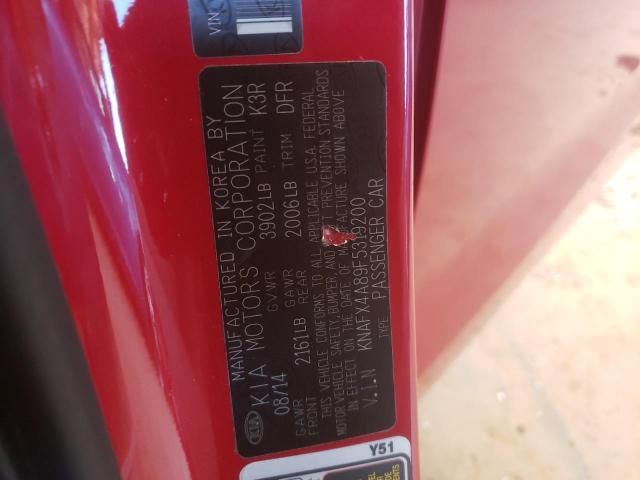 صورة رقم 10 من المزاد - 2015 KIA FORTE EX مع VIN KNAFX4A89F5319200