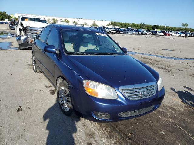 KIA SPECTRA EX 2008 with VIN KNAFE122385496665 - Photo from auction