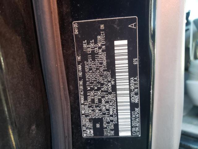 Photo 10 from auction – 2005 TOYOTA SEQOUIA with VIN 5TDZT34A35S258701