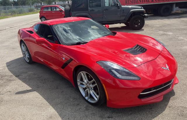 Photo 1 from auction – 2018 CHEVROLET CORVETTE S with VIN 1G1YF2D73J5105231