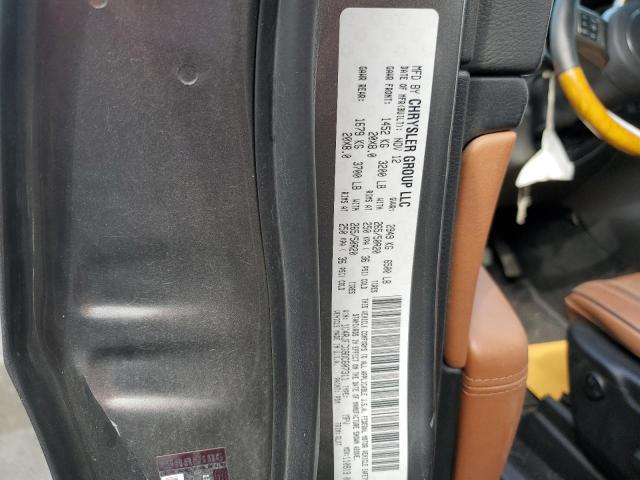 Photo 10 from auction – 2013 JEEP GRAND CHER with VIN 1C4RJFCG9DC607311