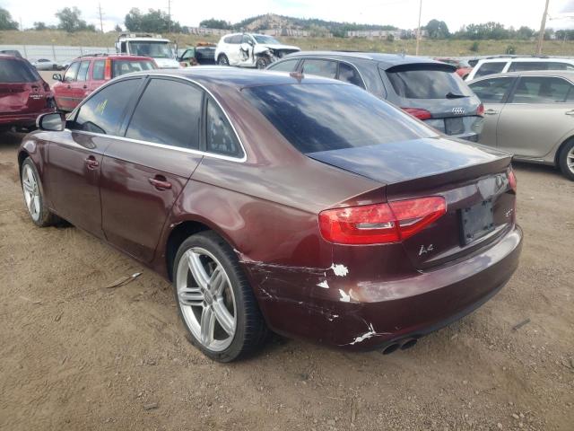 Photo 3 from auction – 2013 AUDI A4 PREMIUM with VIN WAUAFAFL9DN019694