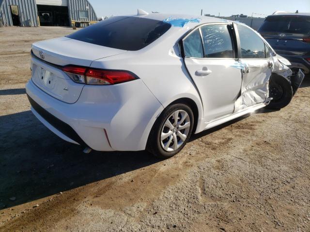 Photo 4 from auction – 2021 TOYOTA COROLLA LE with VIN 5YFEPMAE4MP211930