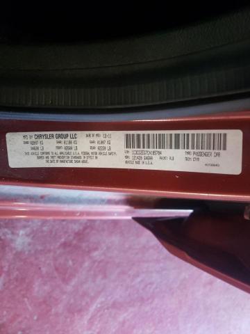 Photo 10 from auction – 2012 DODGE AVENGER SX with VIN 1C3CDZEG7CN185784