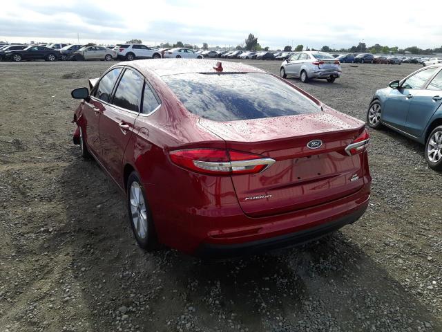 Photo 3 from auction – 2019 FORD FUSION SE with VIN 3FA6P0HD0KR178237