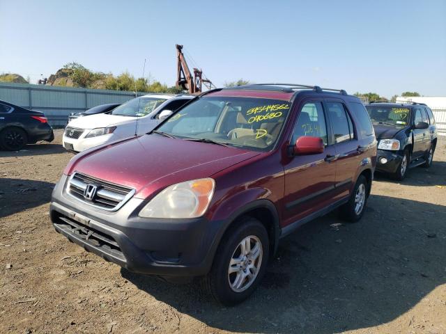 Photo 2 from auction – 2002 HONDA CR-V EX with VIN JHLRD78802C040680