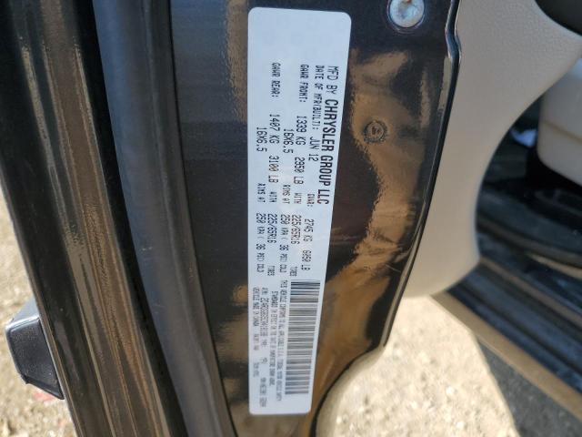 Photo 10 from auction – 2012 DODGE GRAND CARA with VIN 2C4RDGBG5CR418188