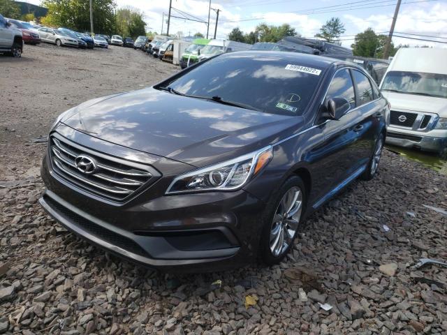 Photo 2 from auction – 2017 HYUNDAI SONATA SPO with VIN 5NPE34AF2HH486624