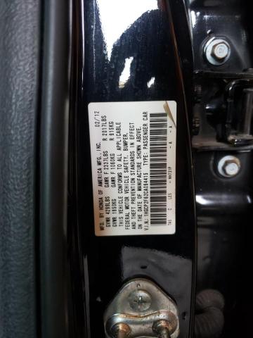 Photo 10 from auction – 2012 HONDA ACCORD SE with VIN 1HGCP2F62CA094415