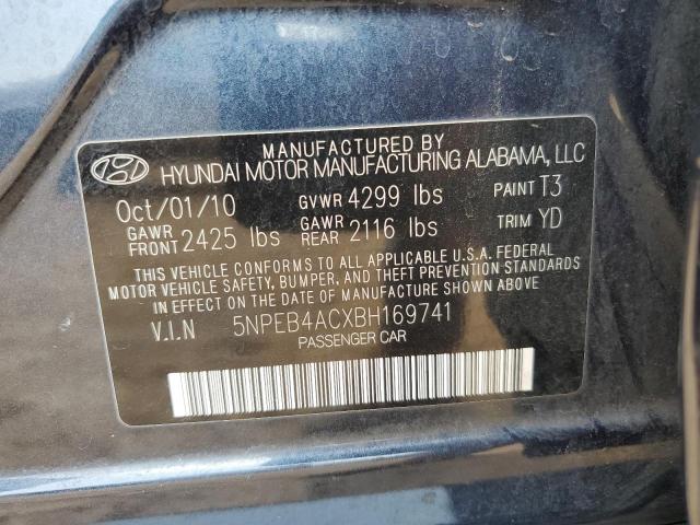 Photo 10 from auction – 2011 HYUNDAI SONATA GLS with VIN 5NPEB4ACXBH169741